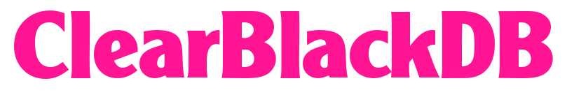 ClearBlackDB
