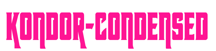 Kondor-Condensed预览图片