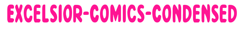 Excelsior-Comics-Condensed预览图片