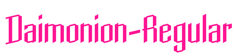 Daimonion-Regular预览图片