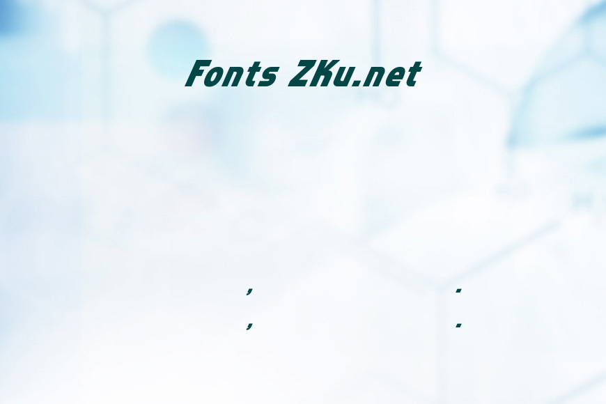 FZ BASIC 5 ITALIC效果图