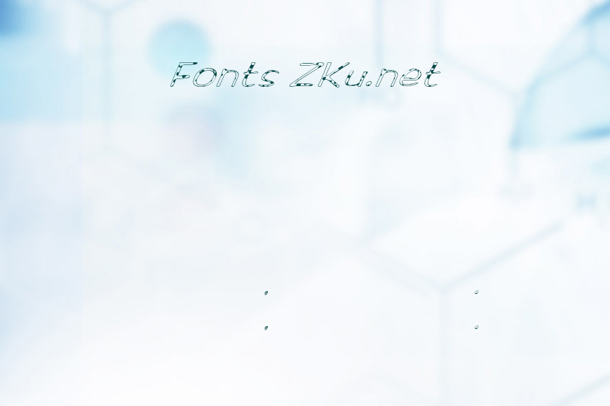 FZ HAND 2 SPOTTED ITALIC效果图