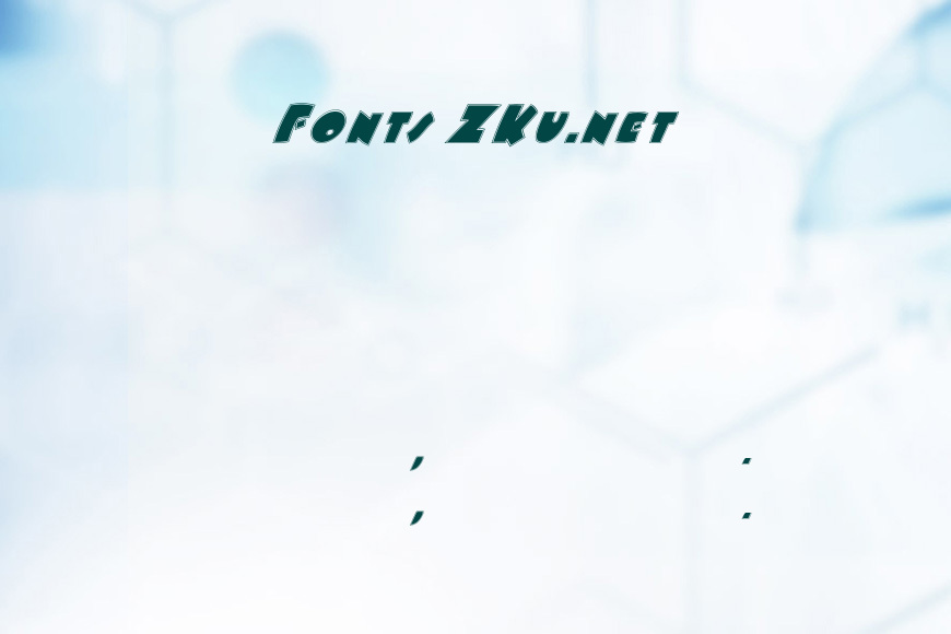 FZ JAZZY 9 CONTOUR ITALIC效果图