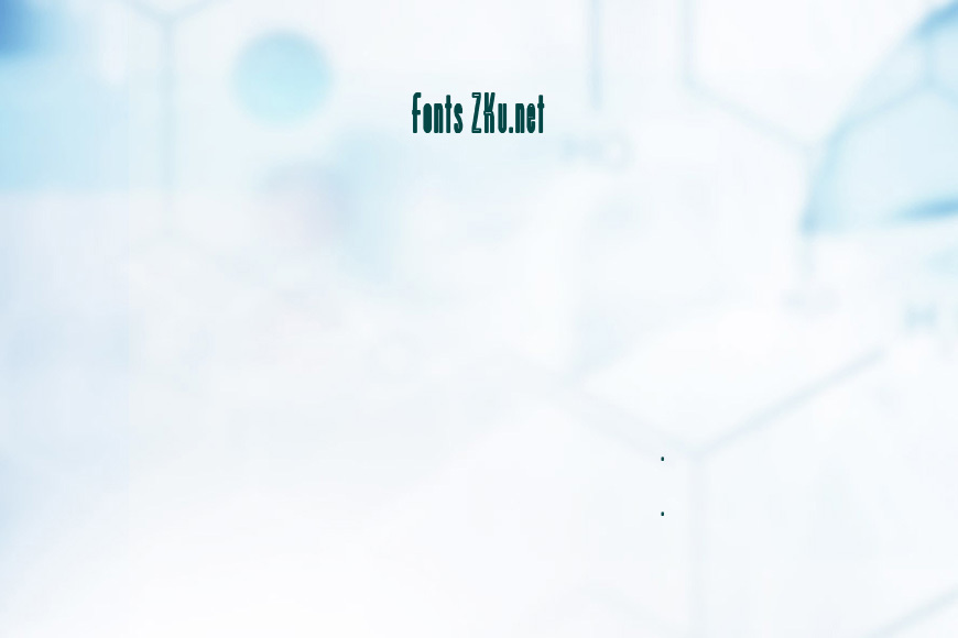 Venus-Normal Hollow Bold效果图