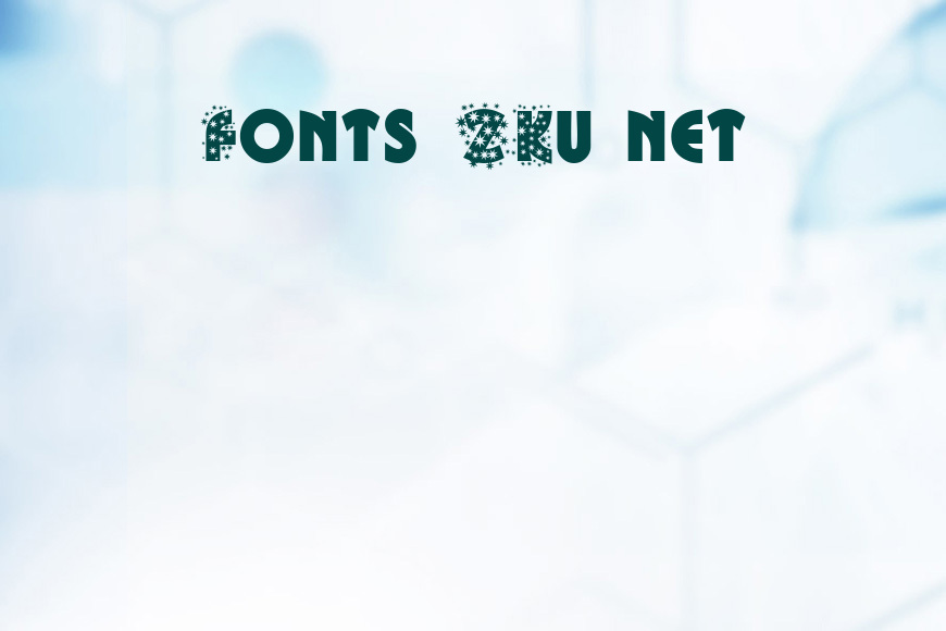 Glitter Font效果图