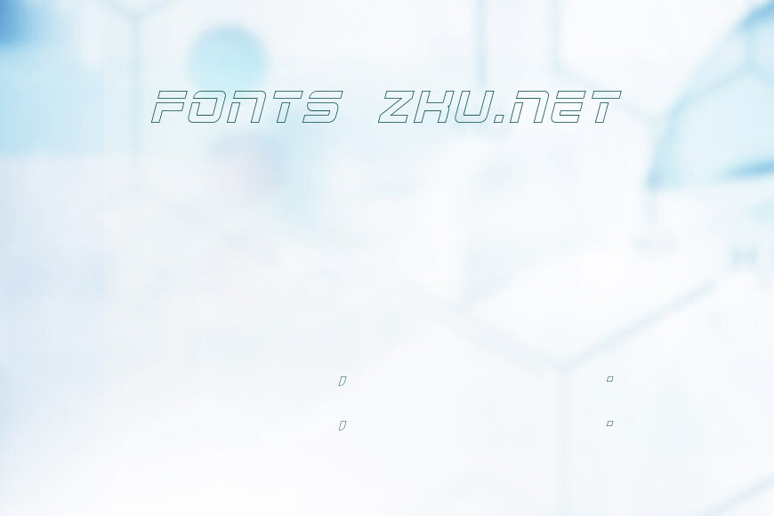 2015 Cruiser Hollow Bold Italic效果图
