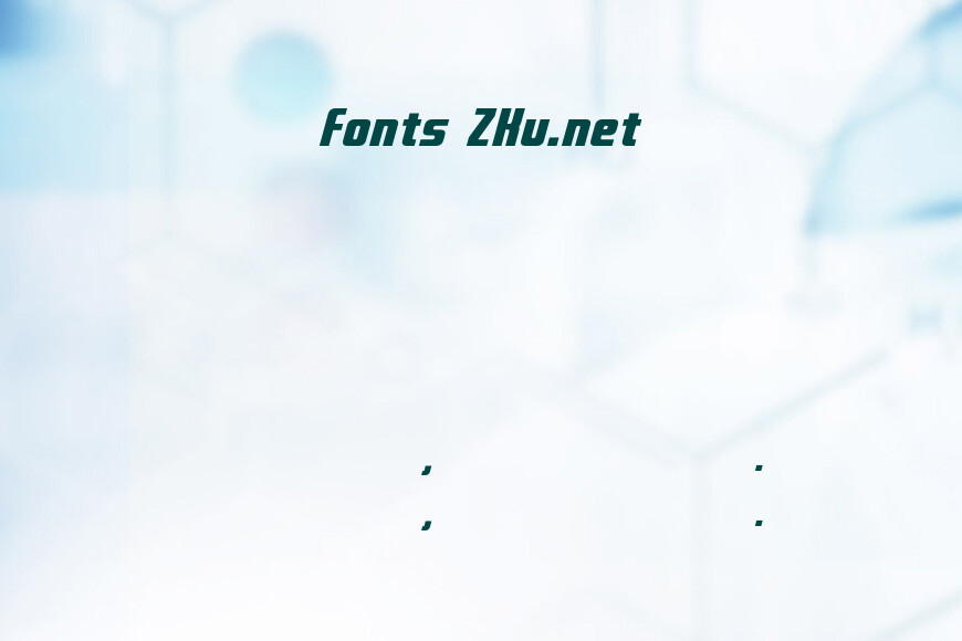 Fontana Bold Italic效果图
