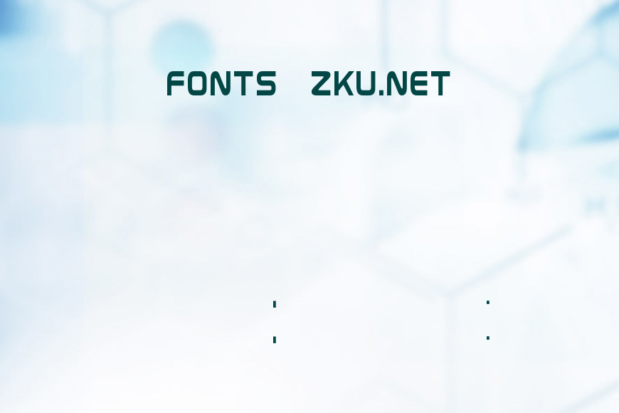 Zebulon Condensed效果图