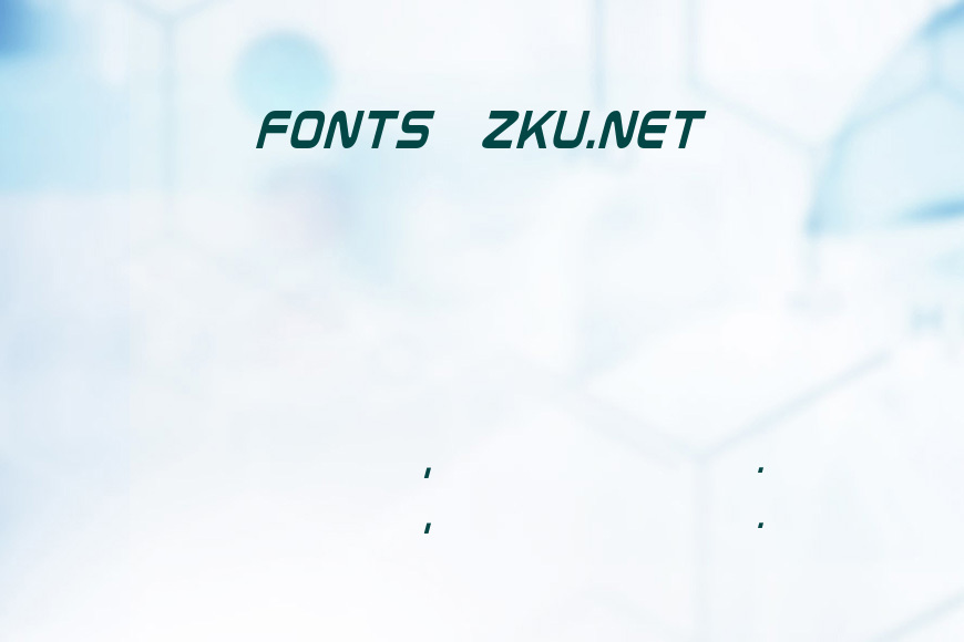 Zebulon Condensed Italic效果图