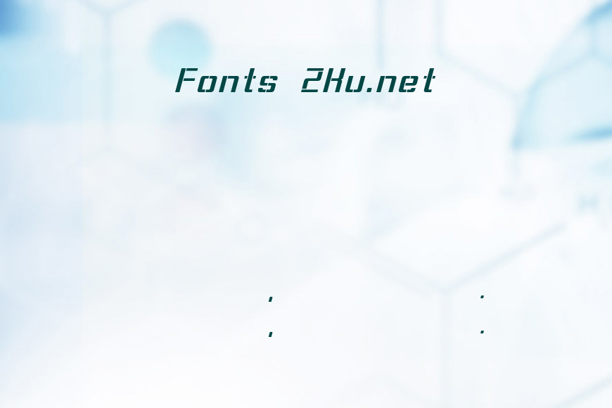 Sorenson Italic效果图