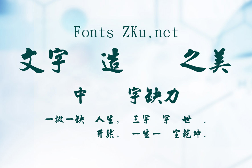 金梅毛行書國際碼效果图