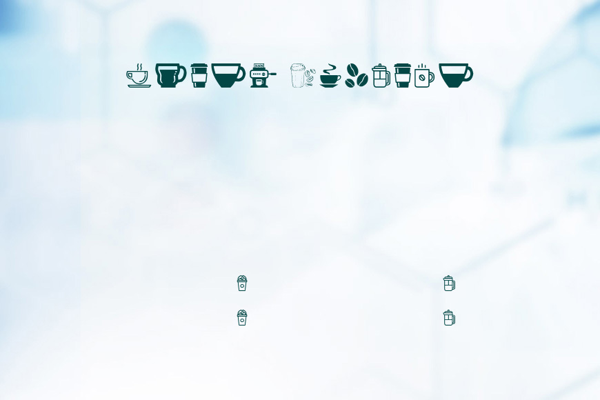coffee icons效果图