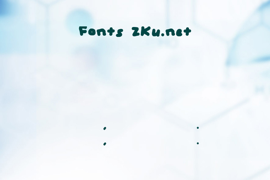 Geelyn_s_Handwriting_Thick效果图
