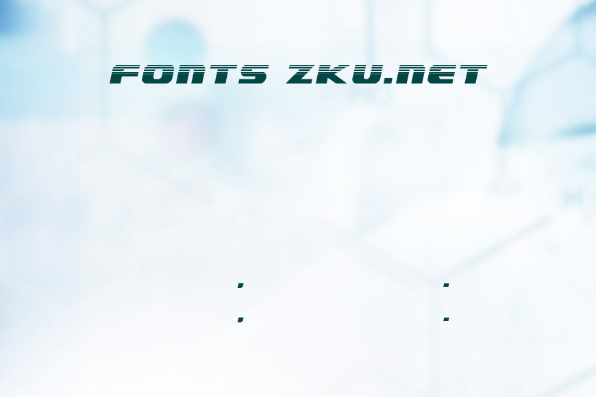 Dekaranger Halftone Italic效果图