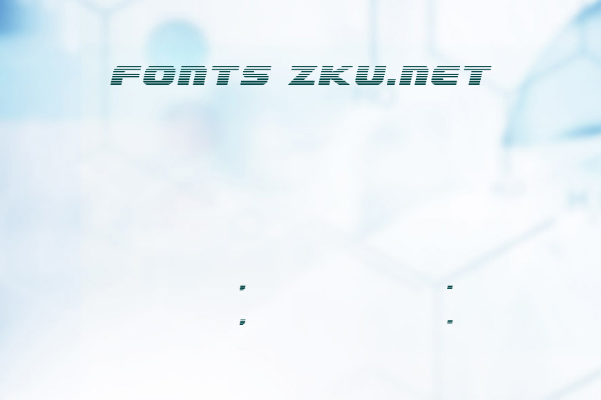 Dekaranger Gradient Italic效果图