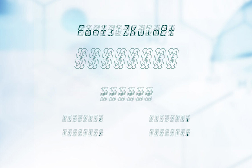 led16sgmnt-Italic效果图