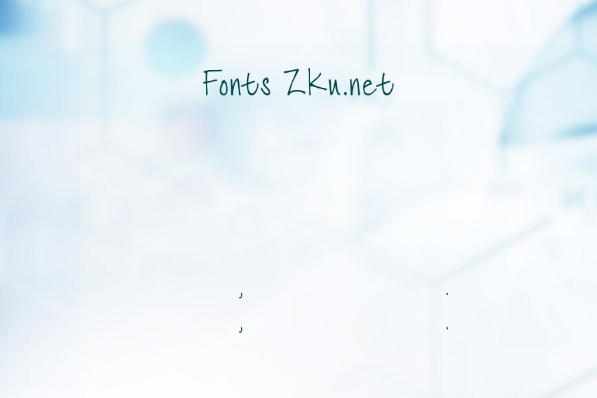 DJB The Font that is Liz效果图