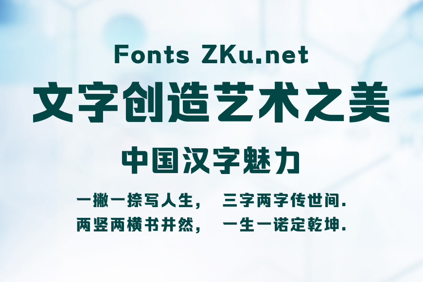 锐字驰黑武汉N95超粗体效果图