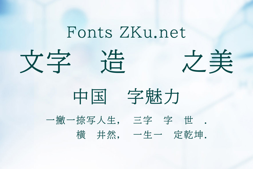 森泽UDP明朝效果图
