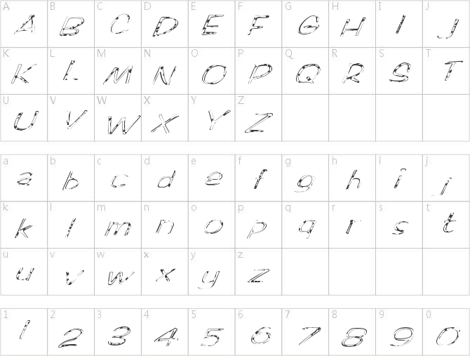 FZ HAND 2 SPOTTED ITALIC