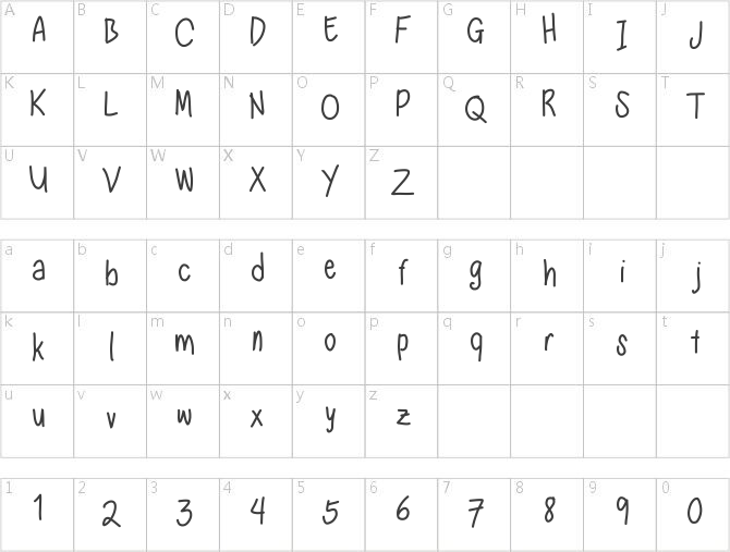 Nadezna-'s handwriting regular