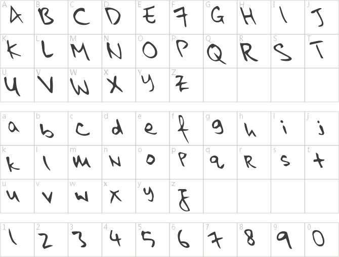 kkontagion print - Italic