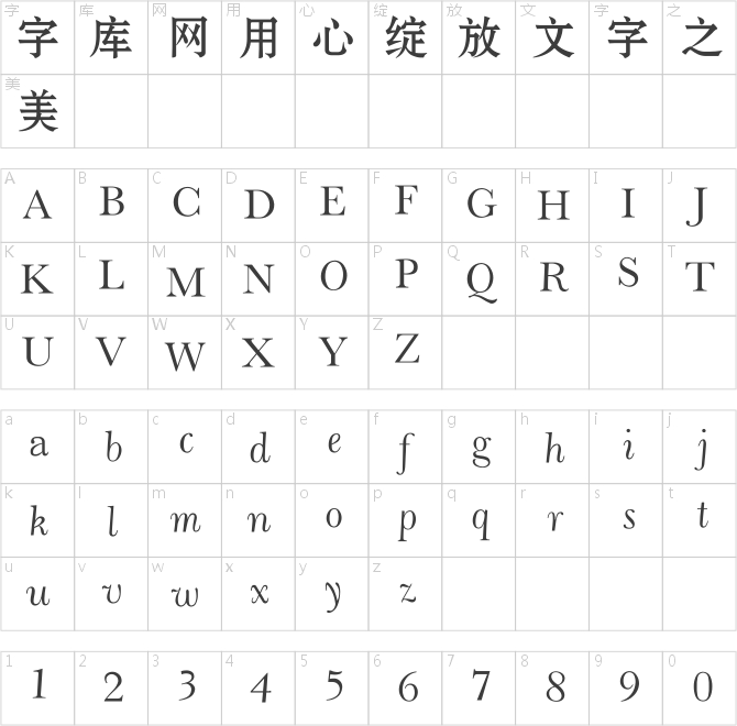 锐字工房云字库宋黑gbk