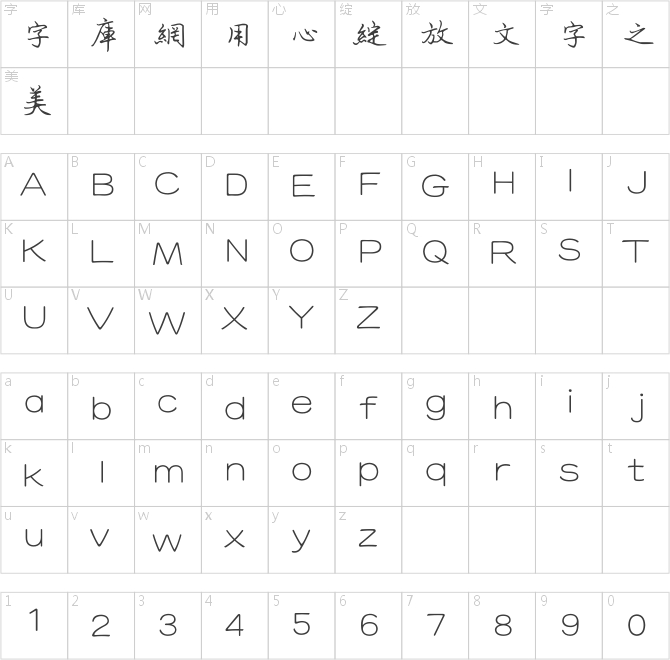 方正字迹-朱涛钢笔行书繁体