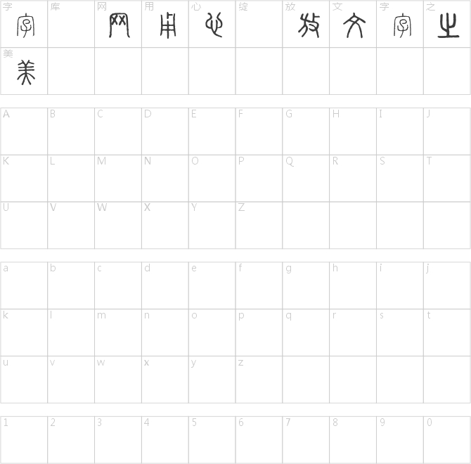 台湾全字庫說文解字