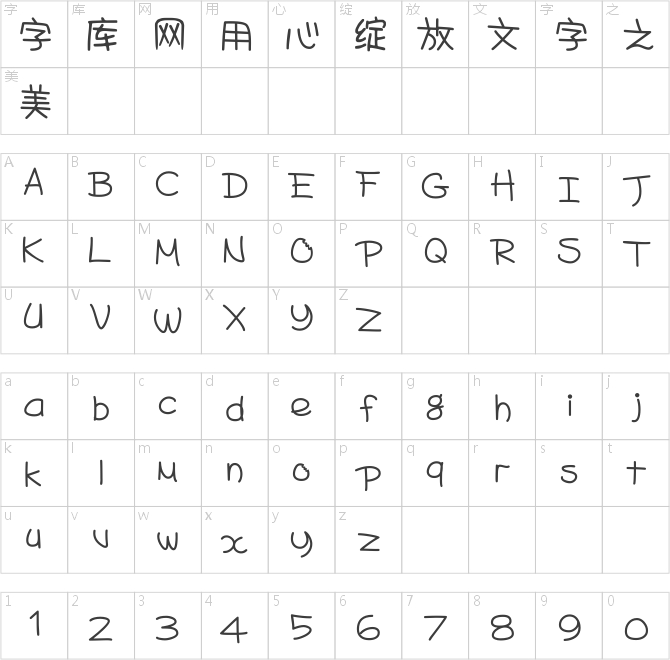小草体