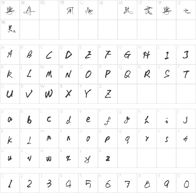 叶根友签名体