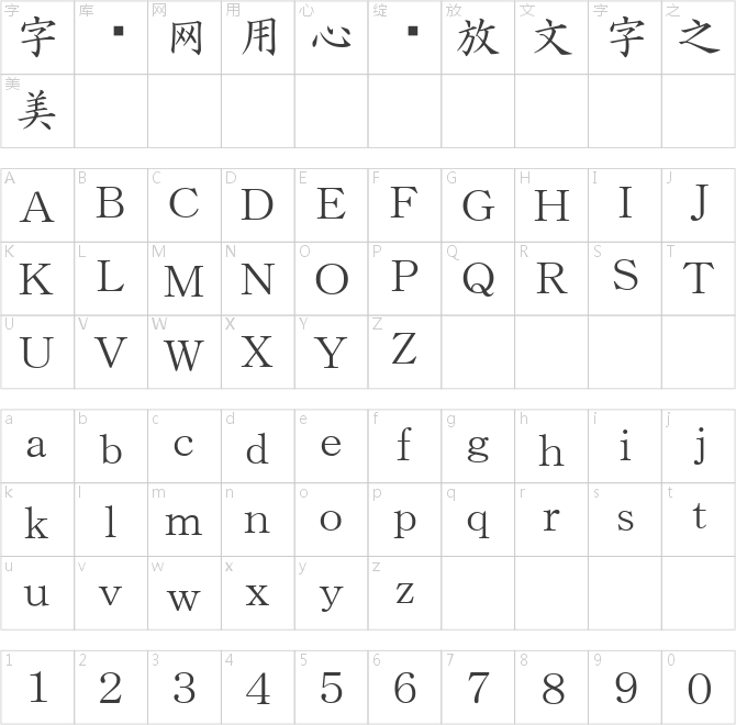 真宗聖典楷書