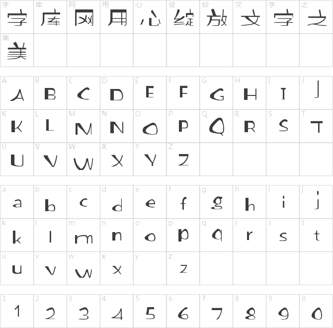 字如字初体