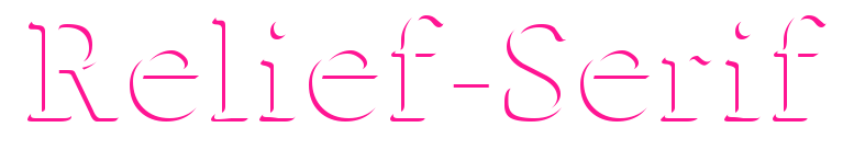 Relief-Serif预览图片