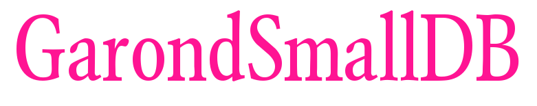 GarondSmallDB预览图片