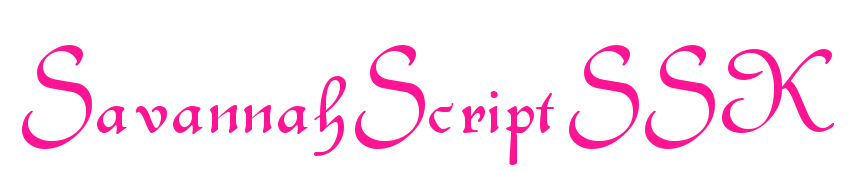 SavannahScriptSSK预览图片