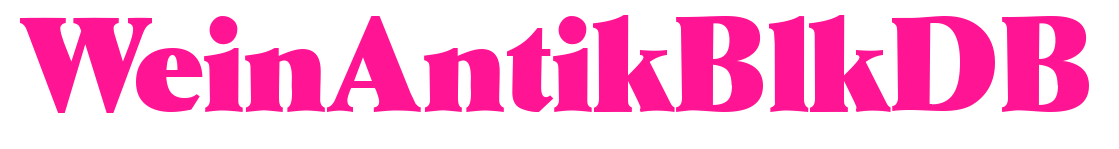 WeinAntikBlkDB预览图片