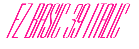 FZ BASIC 39 ITALIC预览图片