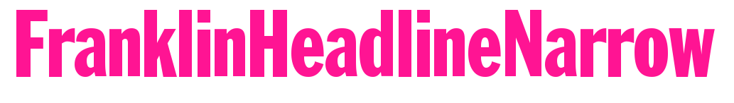 FranklinHeadlineNarrow预览图片