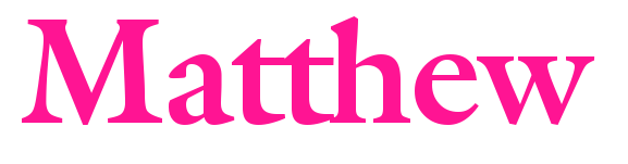 Matthew预览图片