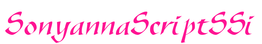 SonyannaScriptSSi
