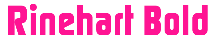 Rinehart Bold预览图片