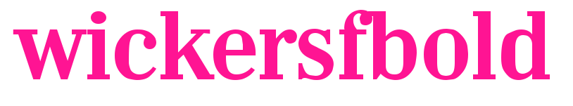 wickersfbold预览图片
