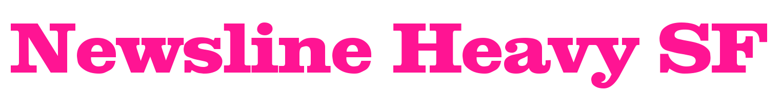 Newsline Heavy SF预览图片