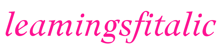 leamingsfitalic预览图片