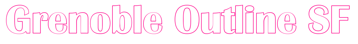 Grenoble Outline SF预览图片