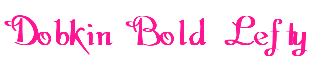 Dobkin Bold Lefty预览图片