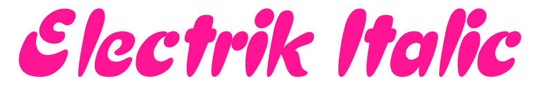 Electrik Italic预览图片