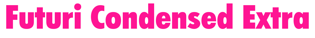 Futuri Condensed Extra预览图片