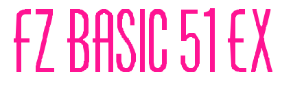FZ BASIC 51 EX预览图片